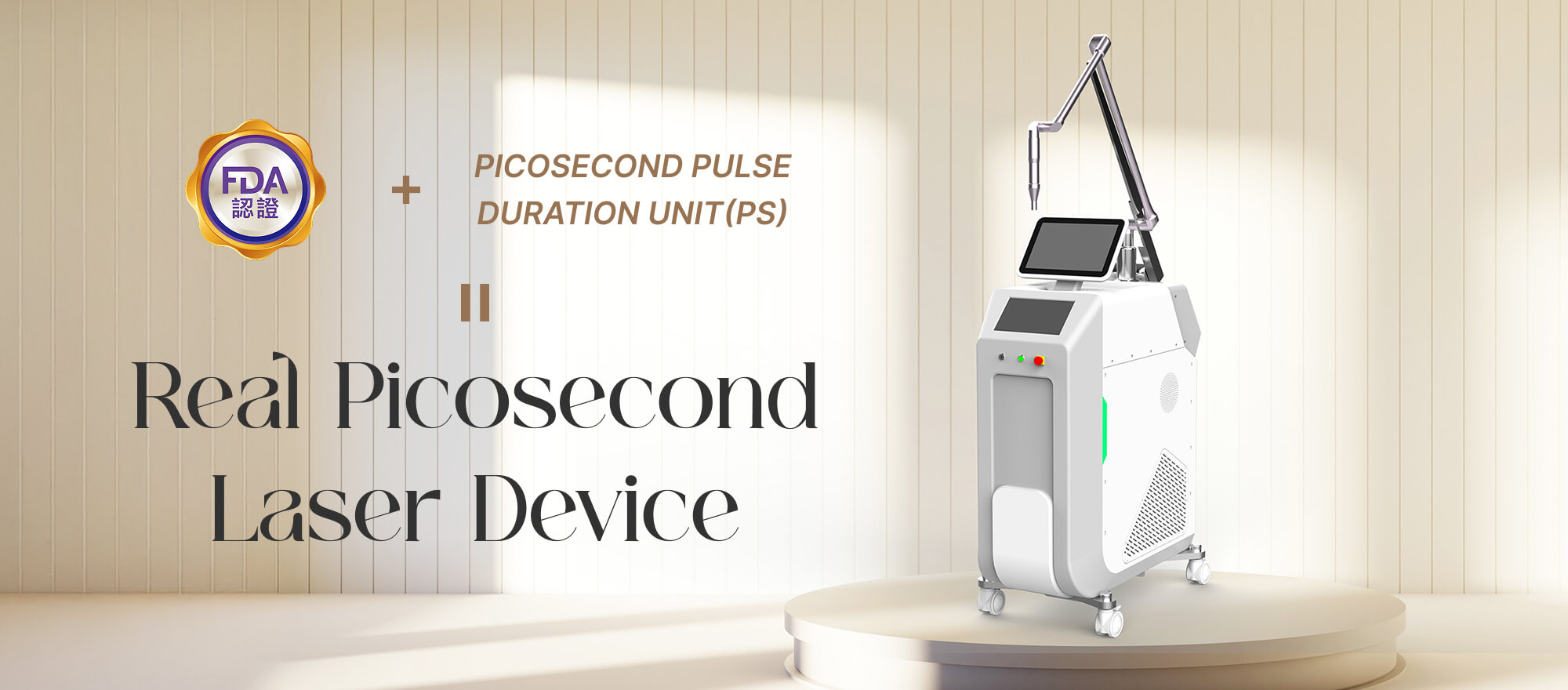 The truth is never stingy TitanPico - The Real Picosecond Laser Device